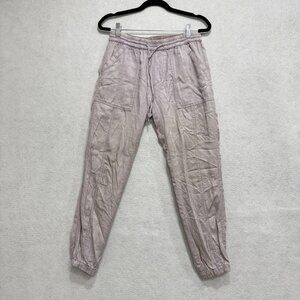 Hei Hei Pants Womens XS Lyocell Tencel Elastic Waist Utility Jogger Casual